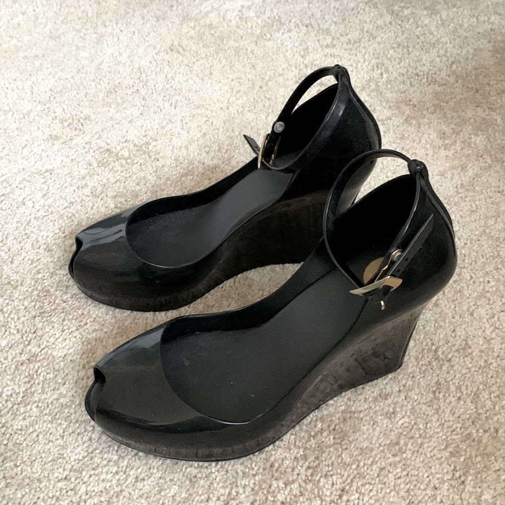 RARE Melissa Jelly Wedges